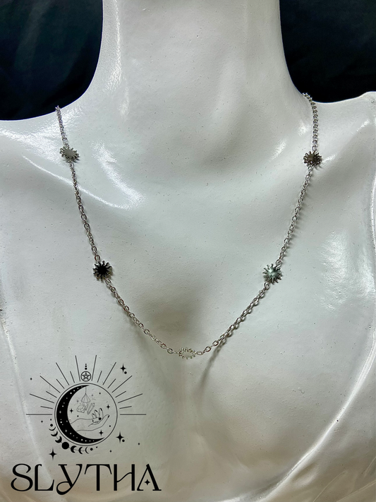 Collier Soleil en acier inoxydable