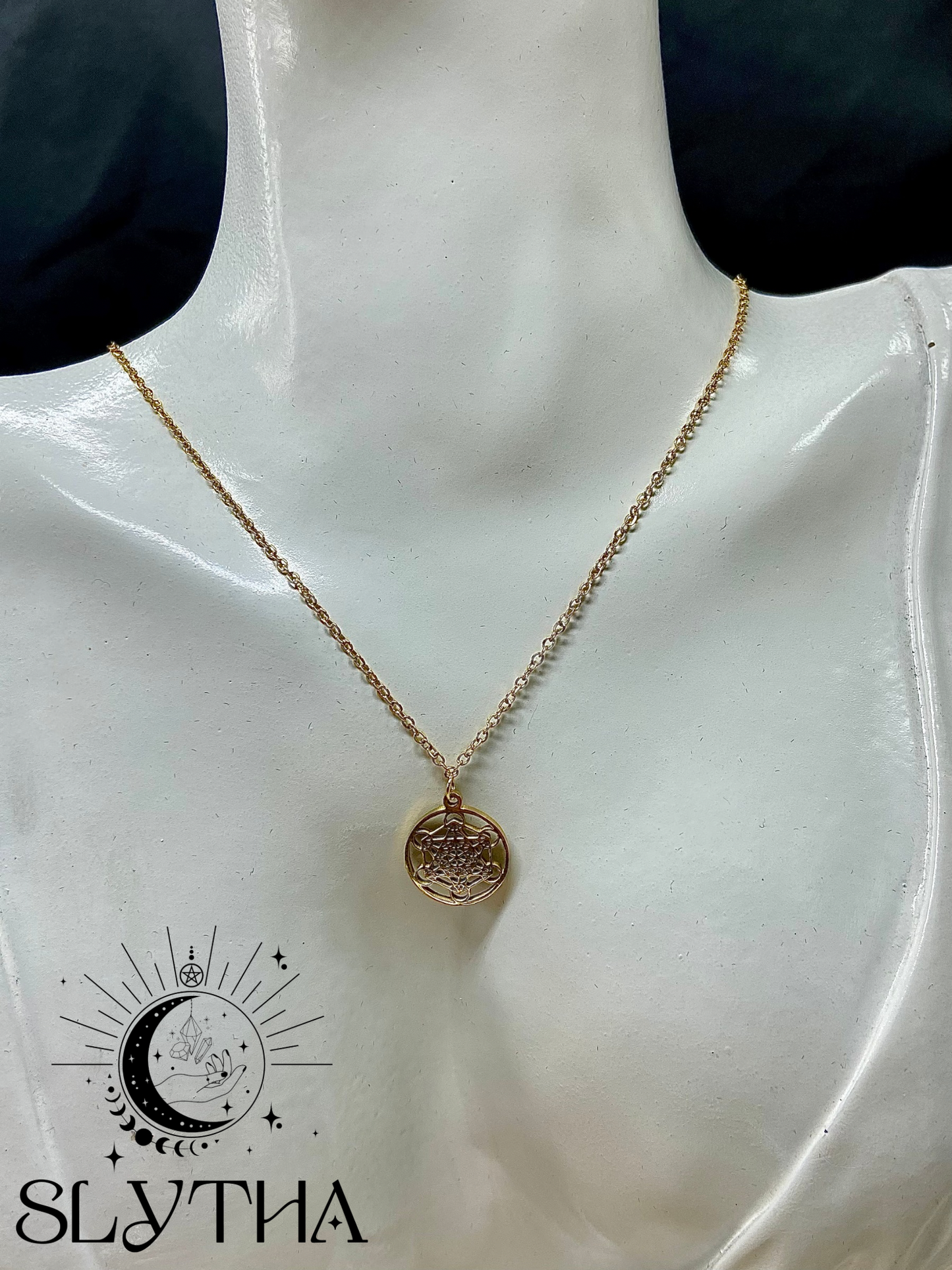 Collier en acier inoxydable - Archange METATRON - Protection